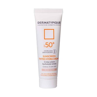 ضد آفتاب پوست خشک SPF50 درماتیپیک 50 میلی لیتر-هیدرا(-رز بژ)