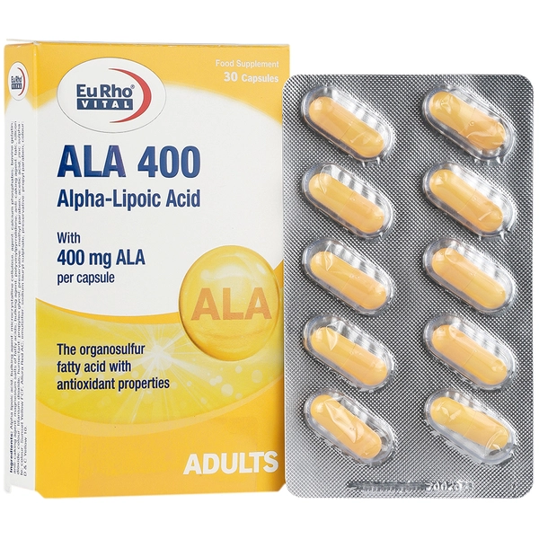 ALA400DAROOLIKE آ ال آ 400 میلی گرم آلفا لیپوئیک اسید(ALA400) - Image 1