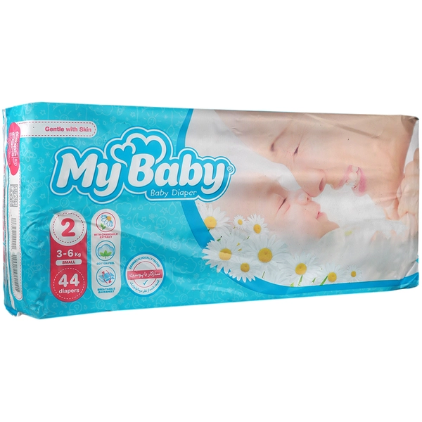 mybibidaroolike.ir پوشک مای بیبی سایز 2(44 عددی) - Image 1